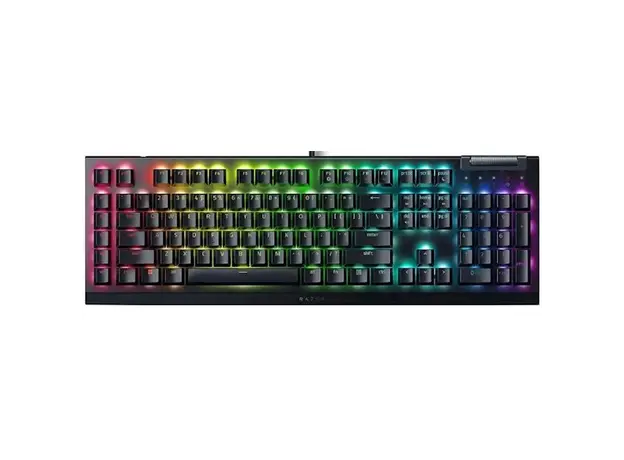 Razer Keyboard mechanical BlackWidow V4 X, 110key, Green Switch, USB-A, EN, RGB, black, 2 image