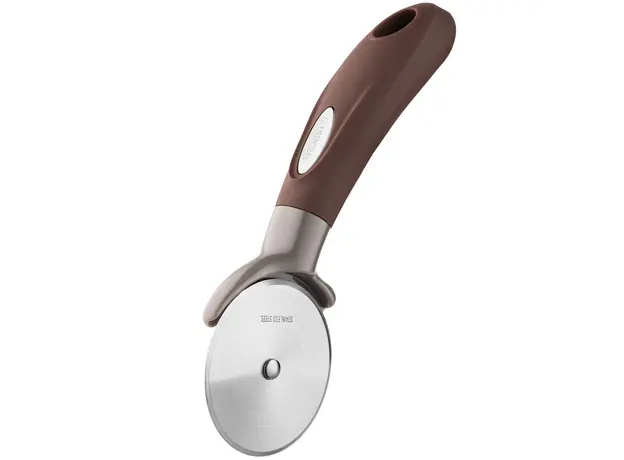 პიცის საჭრელი დანა Ardesto Pizza knife Gemini, 20cm, stainless steel, plastic, gray-brown, 5 image