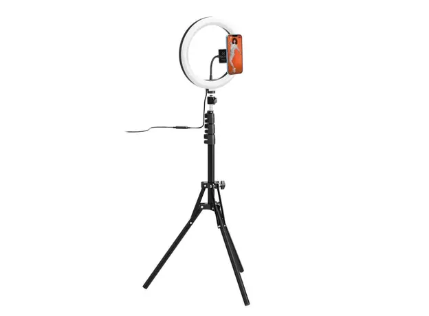 მობილურის სამაგრი Celly Click Pro Professional Tripod with Magnetical Holder Black, 2 image