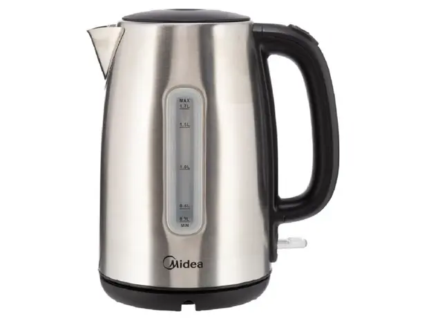 ელექტრო ჩაიდანი Midea MK-17S30A2, 2200W, 1.7L, Electric Kettle, Silver