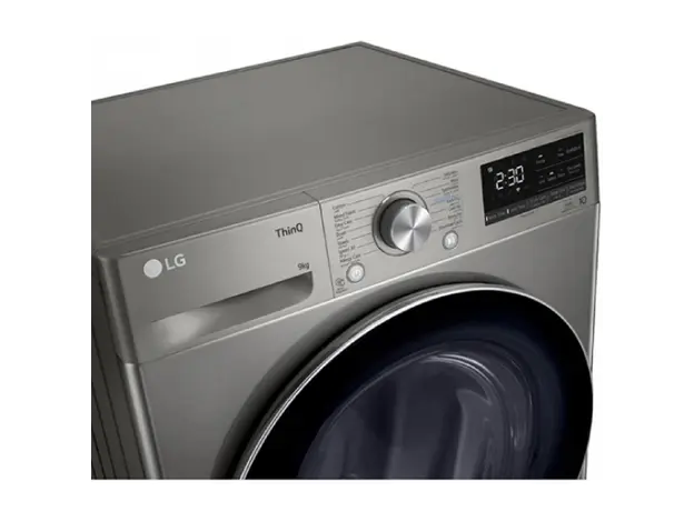 საშრობი მანქანა LG RH90V5PVTN.BPTPMEA, 9Kg, Washing Dryer, Grey, 6 image