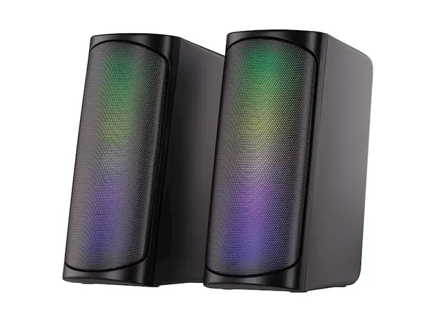 დინამიკი 2E 2E-PCS231BK RGB Matrix, 10W, 3.5mm Jack, USB, Bluetooth, Black, 2 image