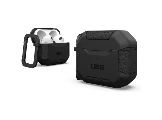 ყურსასმენის ქეისი UAG 104127114040 Scout, AirPods 3 GEN, Headphone Case, Black, 6 image