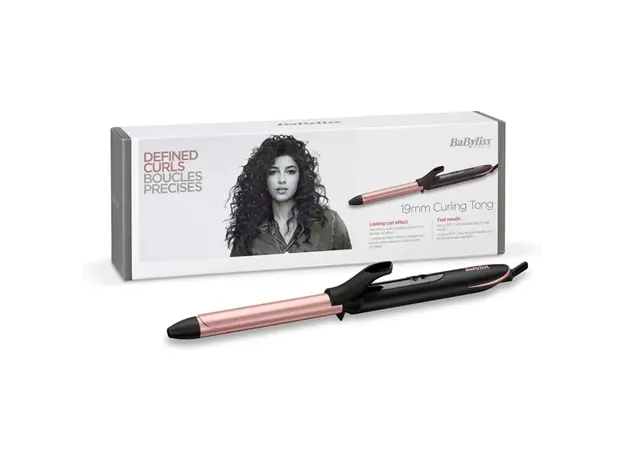 თმის სახვევი Babyliss C450E, Hair Curling Iron, Black/Pink, 5 image