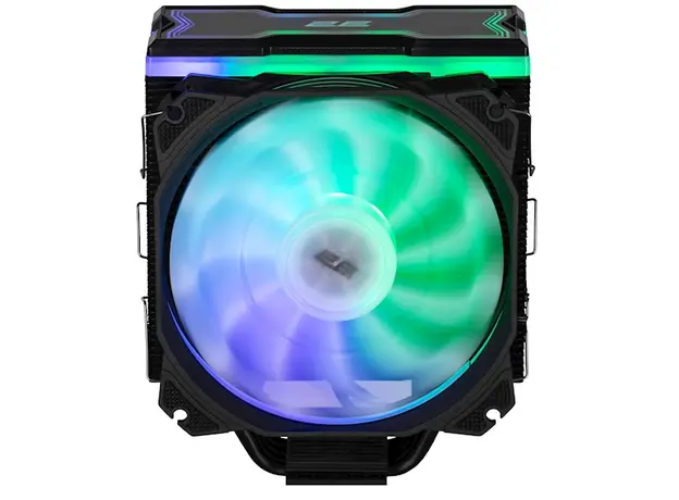 ქულერი 2E 2E-AC120D4TC-ARGB, 120mm, 1700RPM, Cooler, Black, 3 image