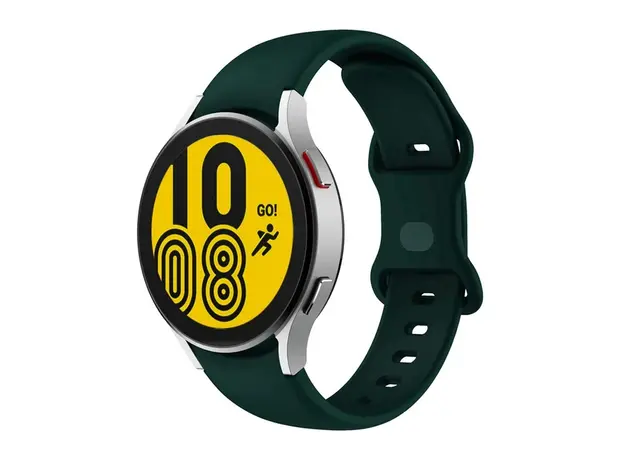 სმარტ საათის სამაჯური For Samsung Galaxy Watch's Silicone Watch Band 20mm - Green, 3 image