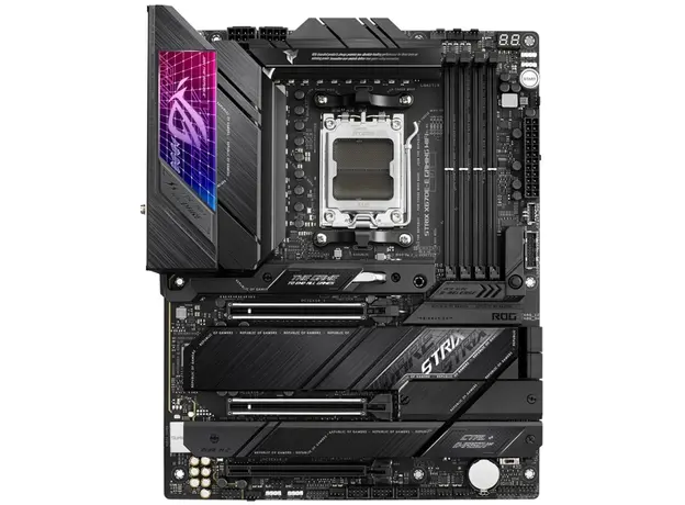 დედა დაფა ASUS Motherboard ROG STRIX X670E-E GAMING WIFI sAM5 X670 4xDDR5 M.2 HDMI DP WiFi BT ATX, 2 image