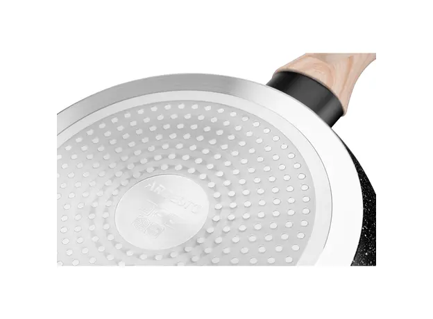 ტაფა Ardesto Deep Fry pan Midori 26cm, aluminium, black, 5 image