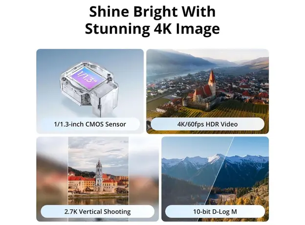 დრონი DJI FLIP (DJI  RC 2), 4 image