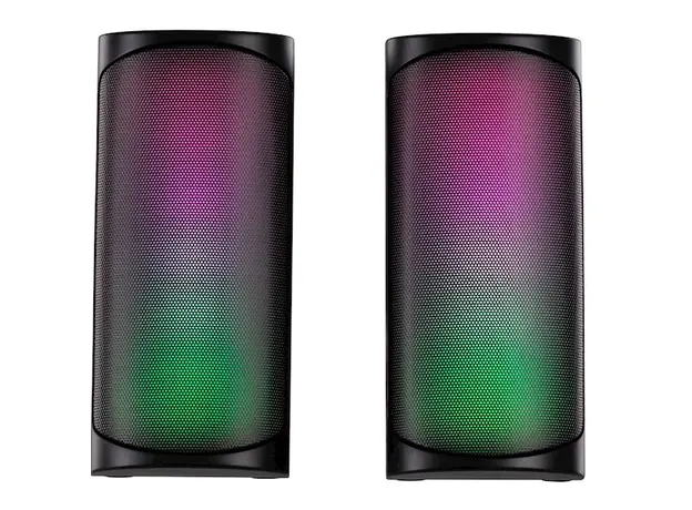 დინამიკი 2E 2E-PCS231BK RGB Matrix, 10W, 3.5mm Jack, USB, Bluetooth, Black, 3 image