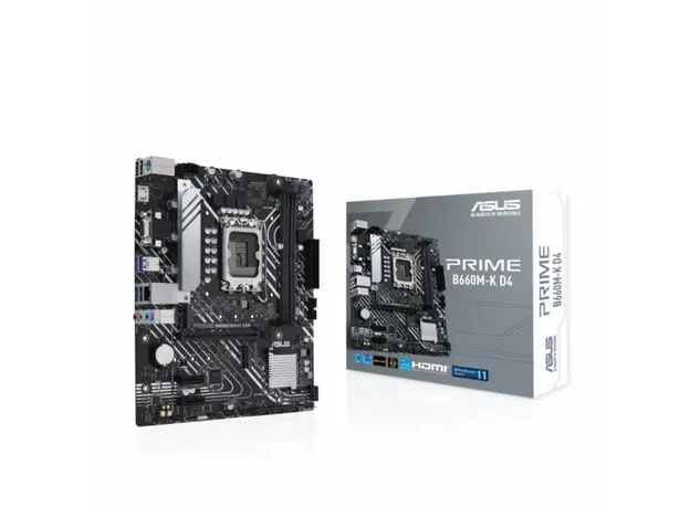 დედა დაფა Asus Prime B660M-K D4 90MB1950-M1EAY0
