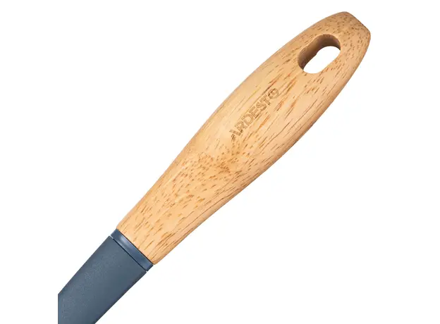 სპატულა Ardesto Slotted turner Midori, 34.5cm, nylon, wood, blue, 7 image