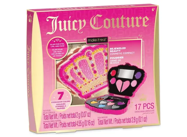 საბავშვო კოსმეტიკის ნაკრები Make It Real 4475MR Juicy Couture, Cosmetic Compact