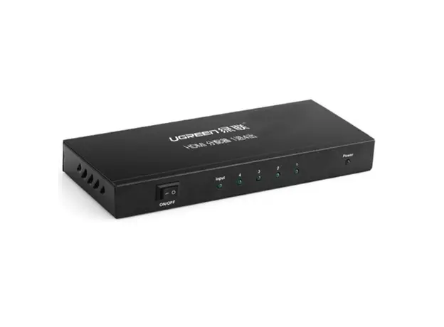 HDMI სპლიტერი UGREEN CM620 (40202EU), HDMI Splitter 1 In 4 Out EU, Black