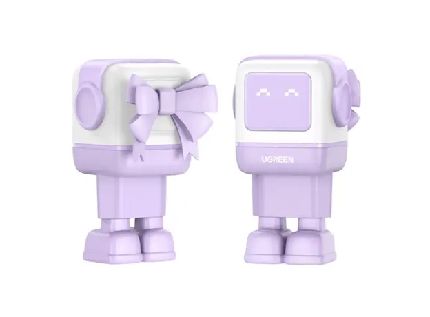 მობილურის დამტენი UGREEN CD361 (35291) Nexode Uno RobotGaN, 65W, USB, USB Type-C, Purple, 3 image