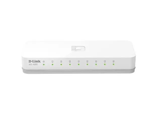სვიჩი D-Link DES-1008C/B1A, 8-Port, Switch, White, 3 image