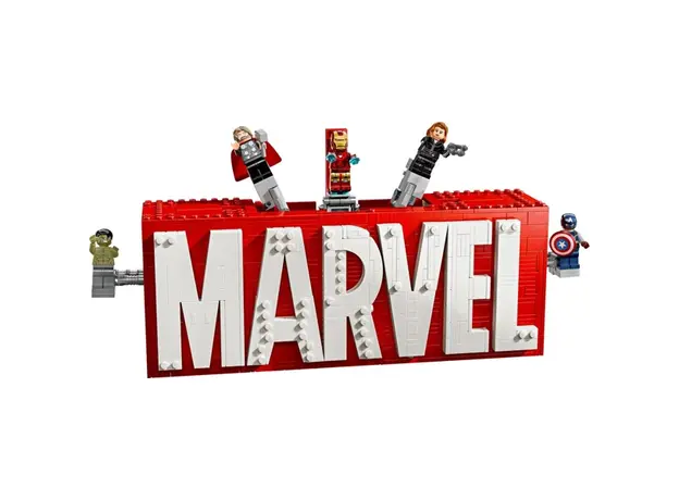 ლეგო LEGO Constructor Super Heroes MARVEL Logo & Minifigures, 3 image