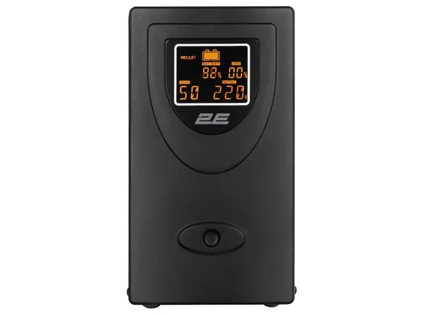 უწყვეტი კვების წყარო 2E DD2000, 2000VA/1200W, LCD, USB, 2xSchuko, 3 image