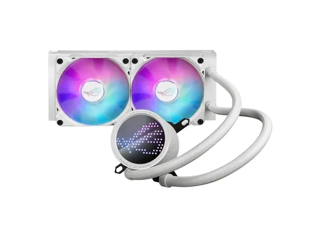 თხევადი გაგრილება ASUS LCS ROG RYUO III 240 ARGB WHT Intel: LGA 115x, 1700, 1200;AMD: AM4, AM5, Anime Matrix LED, ARGB, White, 3 image