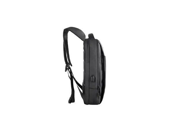 ნოუთბუქის ჩანთა 2E BPN9266BK Backpack, Melange 16" Black, 6 image