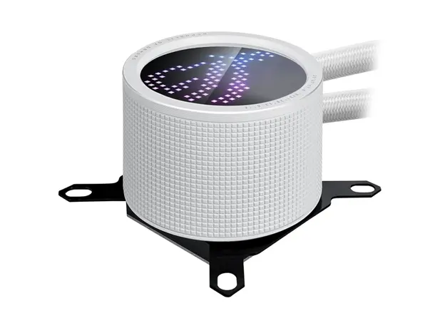 თხევადი გაგრილება ASUS LCS ROG RYUO III 240 ARGB WHT Intel: LGA 115x, 1700, 1200;AMD: AM4, AM5, Anime Matrix LED, ARGB, White, 6 image