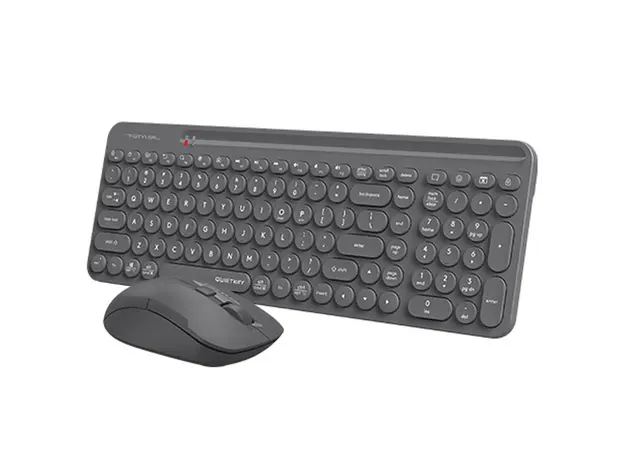 კლავიატურა და მაუსი A4Tech Fstyler FG3300 Air2 QuietKey 2-Zone Combo Desktop Grey, 3 image