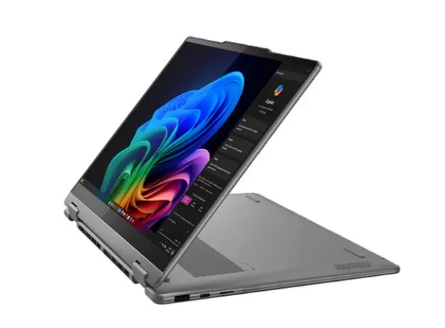 ნოუთბუქი Lenovo Yoga 7 2-in-1 14 WUXGA OLED Touch Core Ultra 7 256V 16GB 512GB SSD Integrated Arc Graphics Luna Grey, 4 image