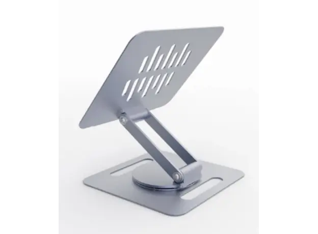 ნოუთბუქის სადგამი Gembird NBS-DR1-01 Rotating notebook riser stand 11"-15.6" space grey, 3 image