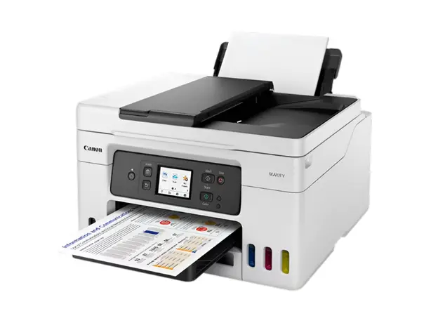 პრინტერი Canon 5779C009AA MAXIFY GX4040, MFP, A4, Wi-Fi, USB, LAN, White, 4 image