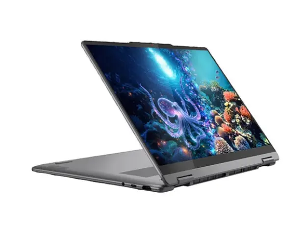ნოუთბუქი Lenovo Yoga 7 2-in-1 14 WUXGA OLED Touch Core Ultra 7 256V 16GB 512GB SSD Integrated Arc Graphics Luna Grey, 3 image