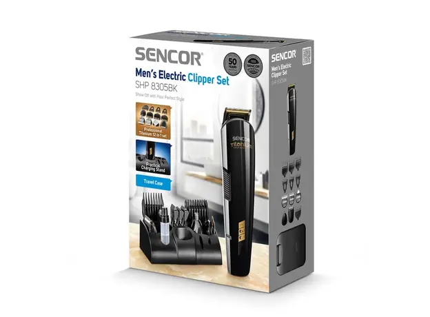 თმის ტრიმერი Sencor SHP 8305BK, 8 image