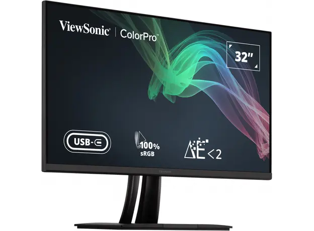 მონიტორი ViewSonic VP3256-4K 32" IPS 4K 3840x2160 5ms 60 Hz 2x3w speakers Type-C, 4 image