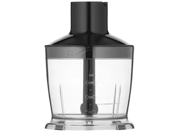 ხელის ბლენდერი Ardesto submersible blender 1000W, 3in1, bowl-600ml, chopper-500ml, black-silver, 5 image