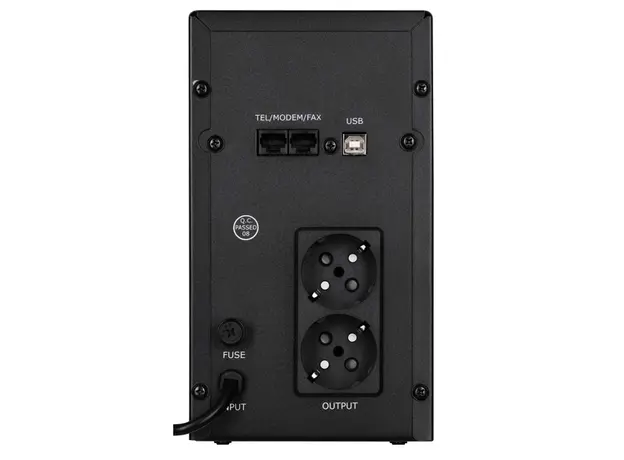 უწყვეტი კვების წყარო 2E DD2000, 2000VA/1200W, LCD, USB, 2xSchuko, 4 image