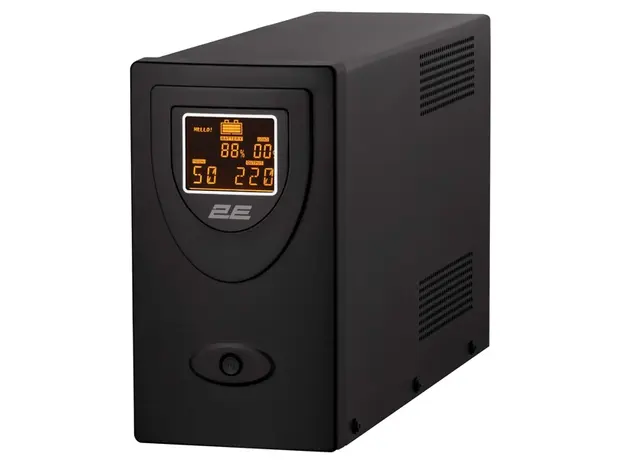 უწყვეტი კვების წყარო 2E DD2000, 2000VA/1200W, LCD, USB, 2xSchuko, 2 image