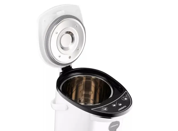თერმო ჩაიდანი Ardesto TP-6WB, 750W, 6l, plastic, Thermopot, Gray/Black, 6 image