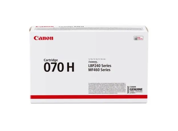 ტონერი Canon 5640C002AA CRG 070 H, Toner Cartridge, Black, 4 image