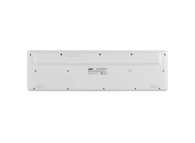 კლავიატურა 2E 2E-KS260WWH_UA, Wireless, USB, Keyboard, White, 4 image