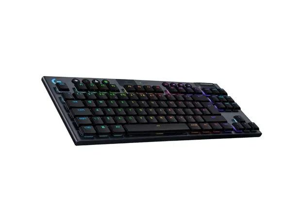 კლავიატურა LOGITECH G915 X LIGHTSPEED TKL Wireless Gaming Keyboard - BLACK - US INT'L - 2.4GHZ/BT - N/A - EMEA2, 4 image