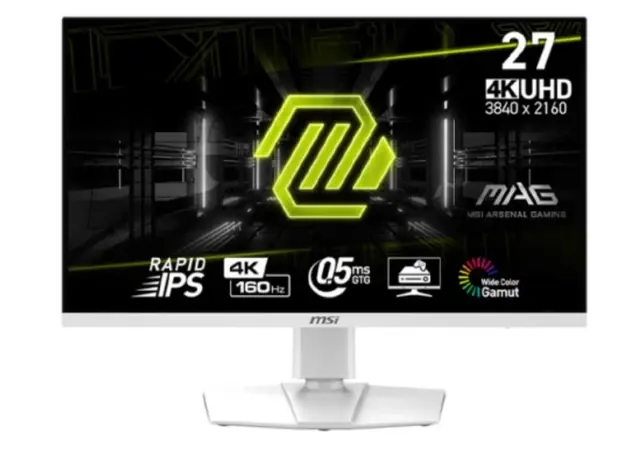 მონიტორი MSI MAG 274URFW 27" 4K UHD 160Hz 0.5ms 2xHDMI DP USB - 9S6-3CC29H-430, 2 image