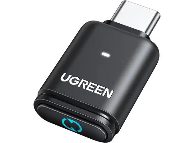 Bluetooth ადაპტერი UGREEN BT501 (45008), Bluetooth Transmitter Audio Adapter fOR PS5, Black