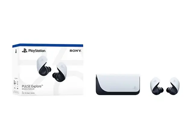 ყურსასმენი PlayStation PULSE Explore Wireless earbuds - White/Black, 7 image