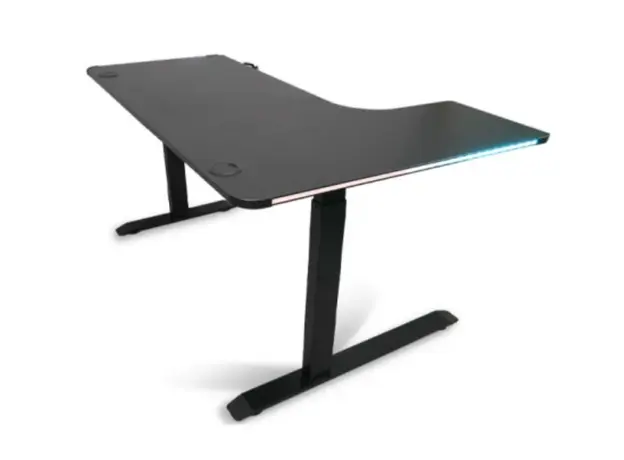სათამაშო მაგიდა E-blue EGT502BK-1.4 Gaming Desk Black, 4 image
