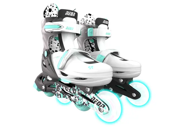 როლიკები Neon Scates Combo, size 34-37, grey-teal, 2 image