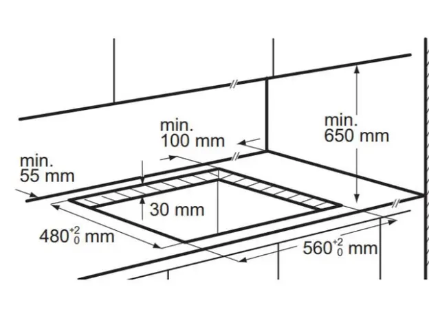 გაზქურის ზედაპირი Electrolux KGS6436K, 4 image