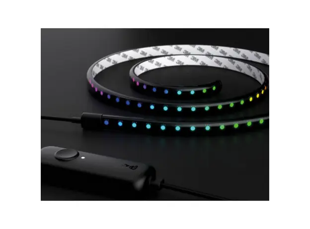 Smart LED კონტური Twinkly TWL100STW-BEU Line RGB, backlight, Gen II, IP20 1.5m Black, 3 image