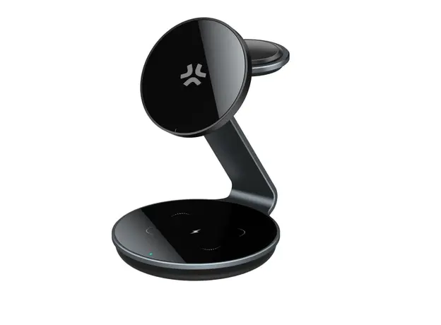 უსადენო დამტენი Celly EVO 15W Magnetic Wireless Charger Black, 3 image