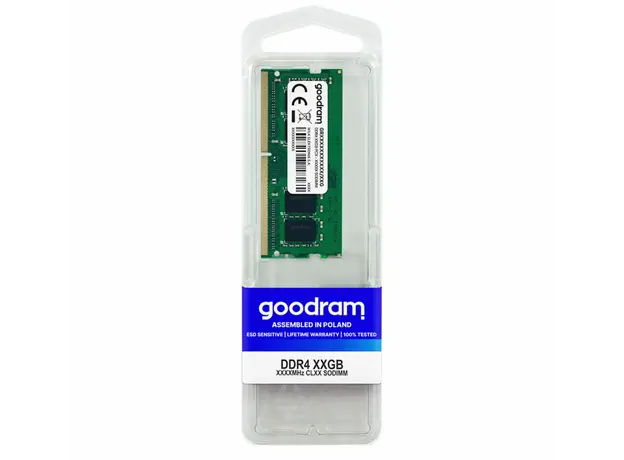 ოპერატიული მეხსიერება RAM Goodram DDR4 8GB 3200MHz CL22 GR3200D464L22S/8G