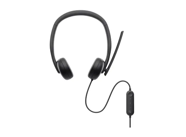 ყურსასმენი DELL 520-BBDH WH3024, Headset, Wired, USB-C, Black, 5 image