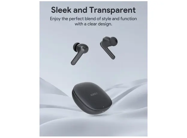 უსადენო ყურსასმენი Aukey EP-B2 Beyond ANC Elite Wireless Earbuds - Dark Grey, 8 image